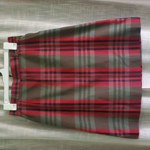 Plaid Skirt